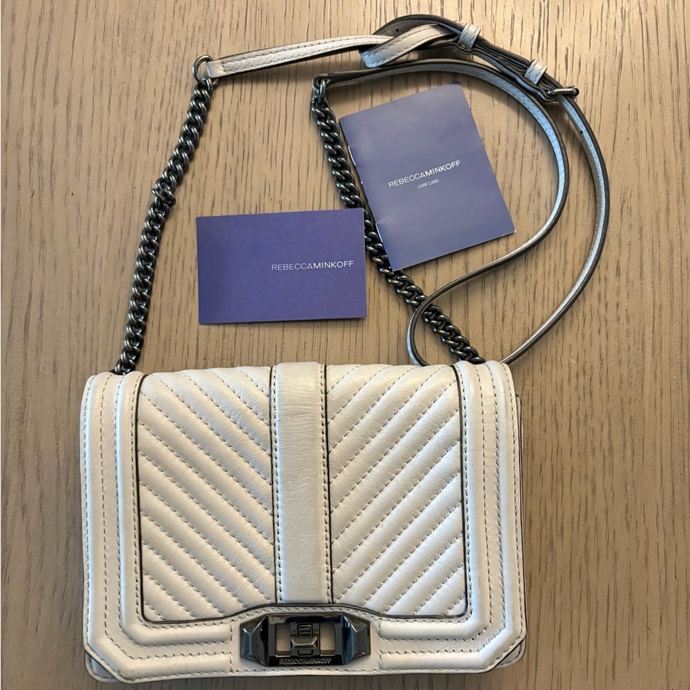 Rebecca Minkoff Quilted chevron pattern Crossbody Bag